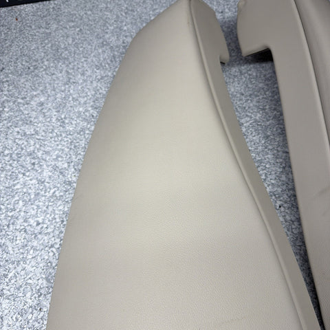 BMW M340i 330i G20 Rear Left & Right Black Seat Bolster Set (2) Canberra Beige