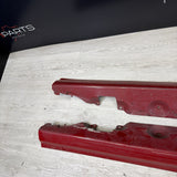01-06 BMW E46 M3 Rocker Panel Side Skirts OEM Imola Red *Notes*