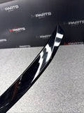 21-26 BMW G82 M4 Coupe Rear Trunk Lip Spoiler Gloss Black 8074910 OEM *Damage