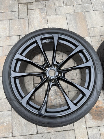Factory Lamborghini Urus Wheels Tires 23 inch Taigete Perfect Set 4 Genuine OEM
