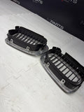 BMW OEM 01-06 E46 M3 Front Kidney Grilles Chrome 51138208685 51138208686