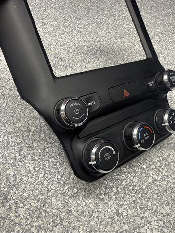 19-23 Dodge Charger Ram 1500 Ac Heater Climate Control Temperature Bezel Trim
