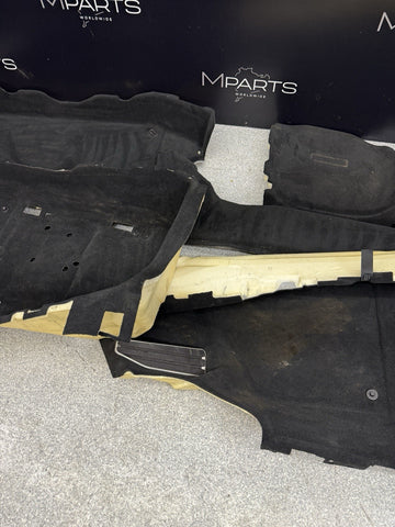 Floor Interior Carpets Black 981551011 Porsche 22-25 718 Cayman GT4 RS