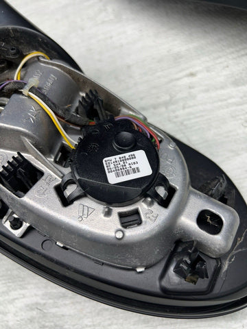 08-13 BMW E92 E93 M3 Left Right Fold Mirrors Matte Black / Black