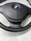 1996 - 2002 BMW E36 Z3 M M3 Leather Steering Wheel Black 3 Spoke 32342229487 OEM