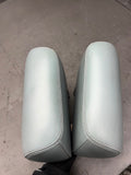 BMW 08-13 E93 M3 Convertible Rear Seat Headrests Head Rests Silverstone Grey OEM