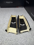 BMW E46 M3 Coupe B Pillars Trims Cover Black 330ci 325ci 328ci *Tab*