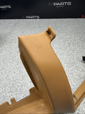 BMW E39 M5 LOWER CENTER DASH PANEL Caramel Leather