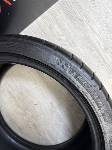 2013 Used 285/30ZR20 Michelin Pilot Super Sport ZP 95Y - 5-6/32 - Dry Cracks