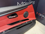 07-13 BMW E93 335 Convertible Original Coral Red Interior Seats Complete