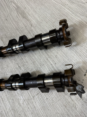 01-06 BMW E46 M3 S54 Motor Engine Cylinder Head Cams Camshafts Pair
