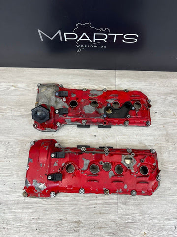 2008-2013 BMW E90 E92 E93 M3 S65 V8 Valve Covers Pair LH RH 7838268 7838267