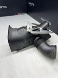 BMW E46 M3 01-06 FRONT LEFT BRAKE AIR DUCT 51712695701 2695701 OEM *1 BROKEN TAB