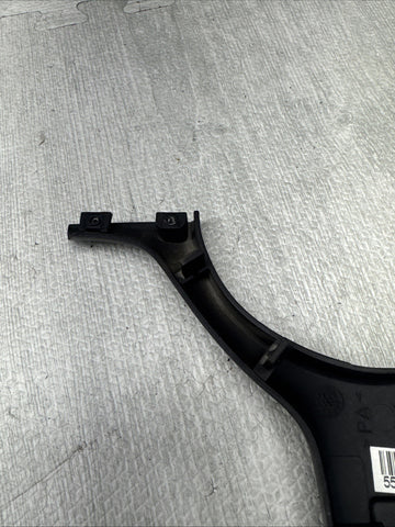 OEM 01-06 BMW E46 M3 Lower Steering Wheel Trim Cover Plate Black