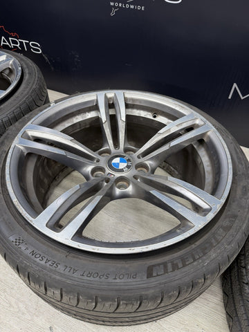 BMW 15-20 F80 F82 F83 M3 M4 Style 437M M Double Spoke Rims Wheels OEM *Notes*