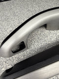 01-06 BMW E46 M3 Convertible Interior Armrests Trim Set Brushed Aluminum *1 Tab