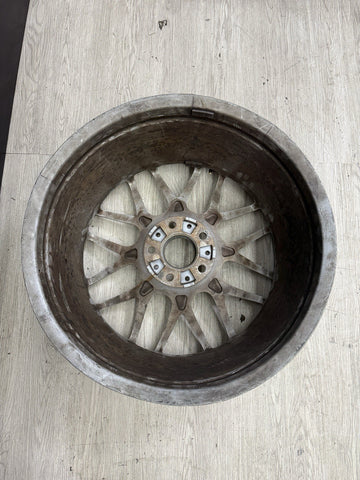 BMW 01-06 E46 M3 163M OEM 19 Rear 19x9.5 ZCP Competition Rim Wheel *Cracked
