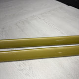 BMW E46 M3 01-06 Rear Left & Right Exterior Trim Molding Set Phoenix Yellow OEM