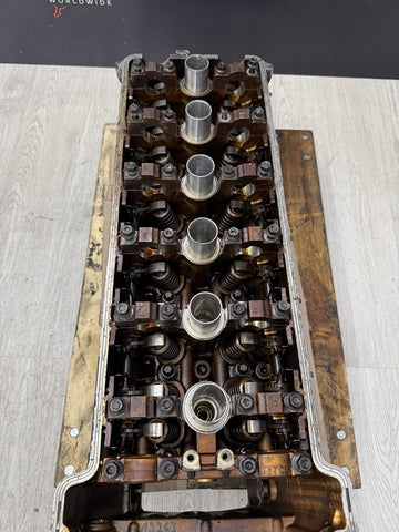 01-06 BMW E46 M3 S54 Motor Engine Cylinder Head Complete No Cams