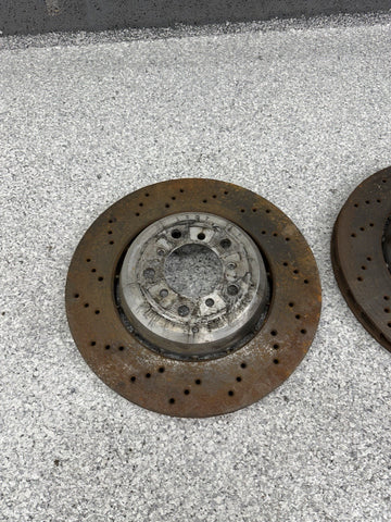 08-13 BMW E90 E92 E93 M3 Front Left & Right Ventilated Brake Disc Rotor Set