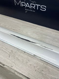 BMW 06-10 E60 M5 Side Skirts Rocker Panels Alpine White OEM 7896838