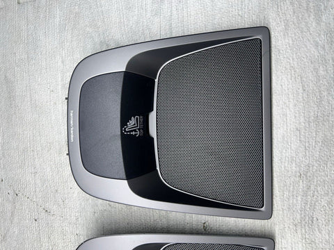 OEM BMW G22 G82 G87 M2 M4 Coupe Rear Shelf Speaker Covers Trims Harman Kardon