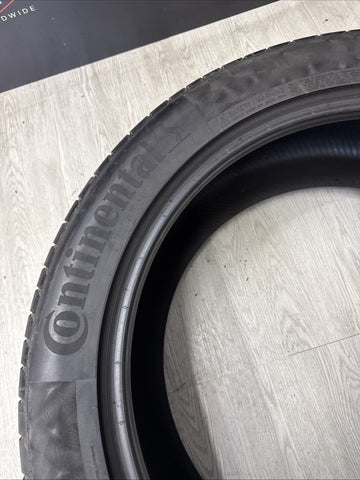 2022 Tire P285/45R22 Continental Premium Contact 6 MO 114Y Used 8/32