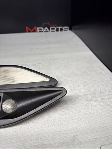 BMW E39 M5 540I REAR DOME LIGHT INTERIOR READING LAMP BLACK R/L 2491509 2491510
