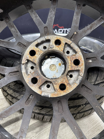 18" Gloss Black PSR Wheels Rims 18x9 ET45 BMW E46 M3 5x120 Square LM style