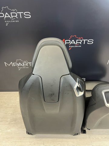 2020-2025 BMW F92 M8 2 DOOR COUPE FRONT SEATS BLACK