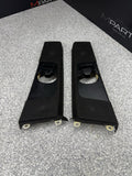 BMW E46 M3 Coupe B Pillars Trims Cover Black 330ci 325ci 328ci