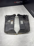 01-06 BMW E46 M3 LEFT RIGHT DRIVER FRONT BUMPER COVER GUARD BRACKET PAIR 2695247