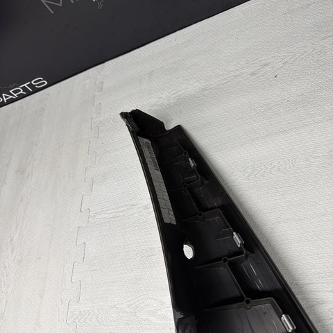 01-06 BMW E46 M3 OEM Convertible Rear Top Lateral Trim Pane Left Black