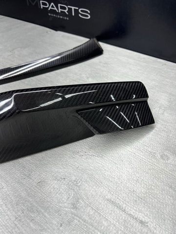 Carbon Fiber M Performance Front Bumper Lip 21-26 BMW G80 G82 G83 M3 M4 *Cracked