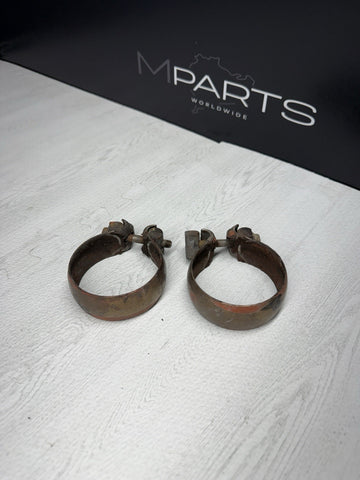 Genuine BMW Exhaust Clamps Midpipe to Rear Muffler 08-13 E90 E92 E93 M3 S65