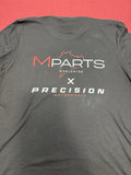 Mpartsworldwide X Precision Tee T Shirt T-Shirt 2025 Black S54 Design Medium M