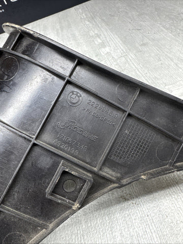 01-06 BMW E46 M3 FRONT RIGHT SIDE RADIATOR AIR DUCT OEM 2228946