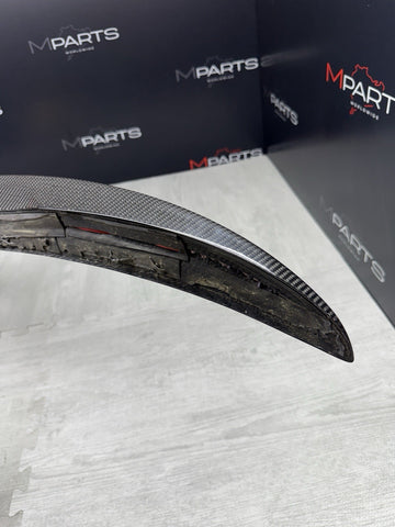 BMW F30 F80 M3 REAR CARBON FIBER TRUNK SPOILER LIP M PERFORMANCE 51712240832 OEM