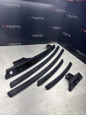 08-13 BMW E92 E93 M3 Interior Trim Set Carbon Leather OEM Genuine *Notes*