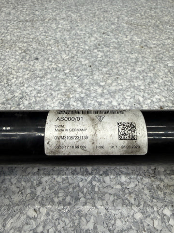 OEM 982501203K Rear Axle Shaft Porsche 718 Cayman GT4 RS GT4RS