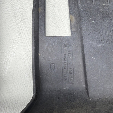 01-06 BMW E46 M3 FRONT BUMPER COVER GUARDS BRACKETS 2695247