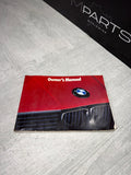 1989–1991 BMW 325i 325is 325ix Convertible Owner’s Operator Manual OEM