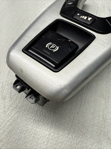 BMW F10 M5 Center Console Surround Shifter Trim Bezel w/ Parking Switch OEM Used