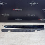 01-06 BMW E46 M3 Rocker Panel Side Skirts OEM Carbon Black *Notes*