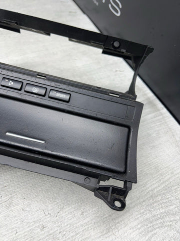 BMW 01-06 E46 M3 Radio Non Navi Mounting Bracket Storage Tray
