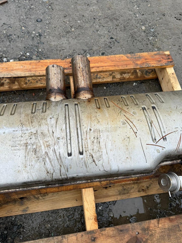 2010-2014 BMW E70 E71 X5M X6M S63 Exhaust Muffler Rear OEM