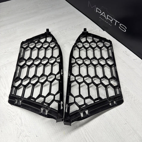 OEM FRONT BUMPER SIDE AIR DUCTS TRIMS GRILLES SET 21-25 BMW G80 G82 G83 M3 M4