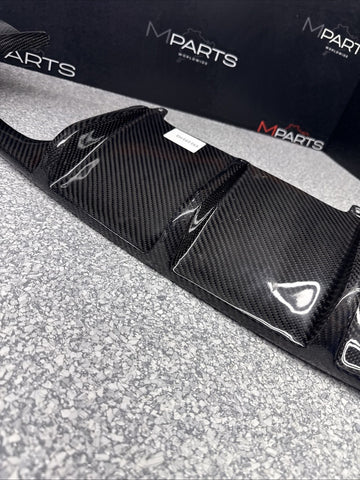 08-13 BMW E92 E93 M3 Carbon Fiber Rear Bumper Diffuser