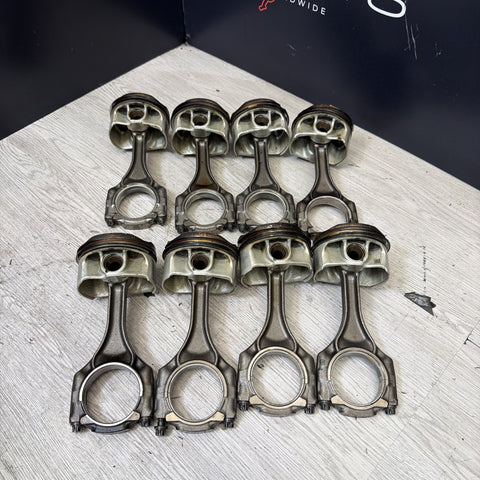 08-13 BMW E90 E92 E93 M3 V8 S65 Engine Pistons & Connecting Rods OEM Set