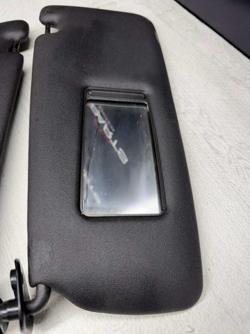 BMW 94-99 E36 M3 Black Sun Visors Sunvisors Pair OEM